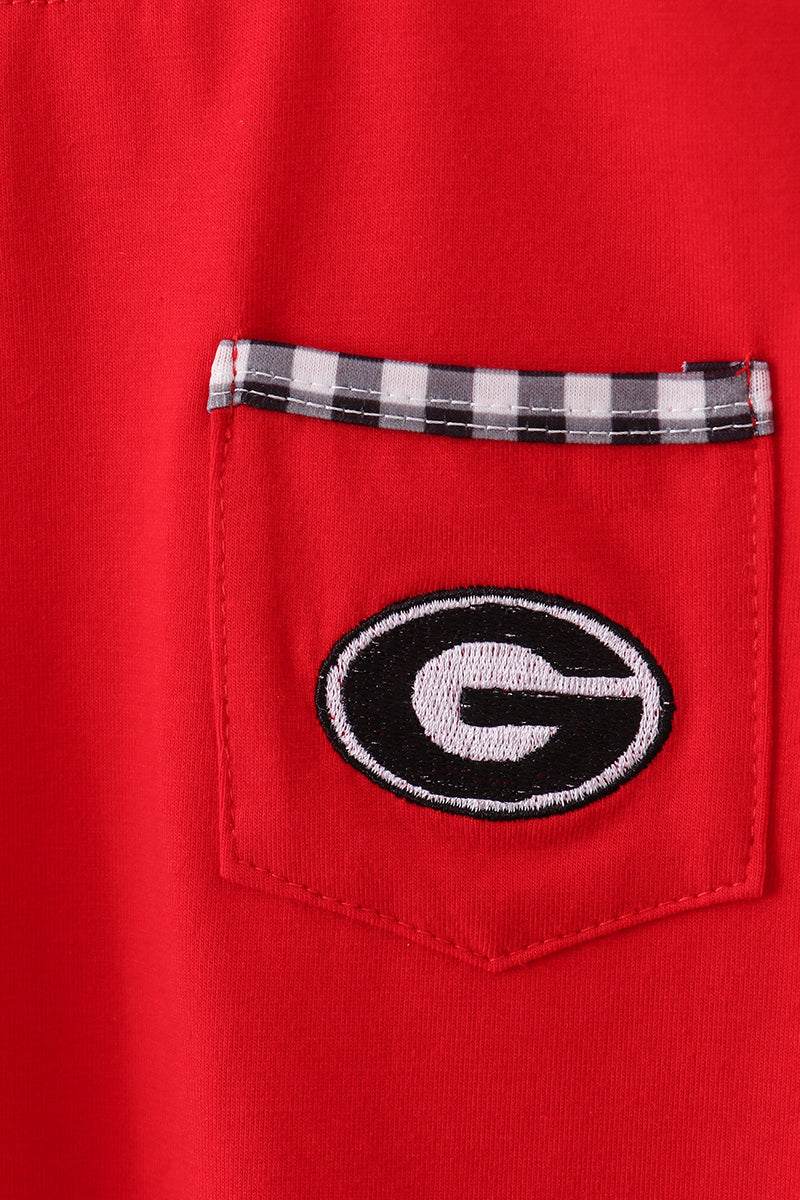 Georgia gingham pants set