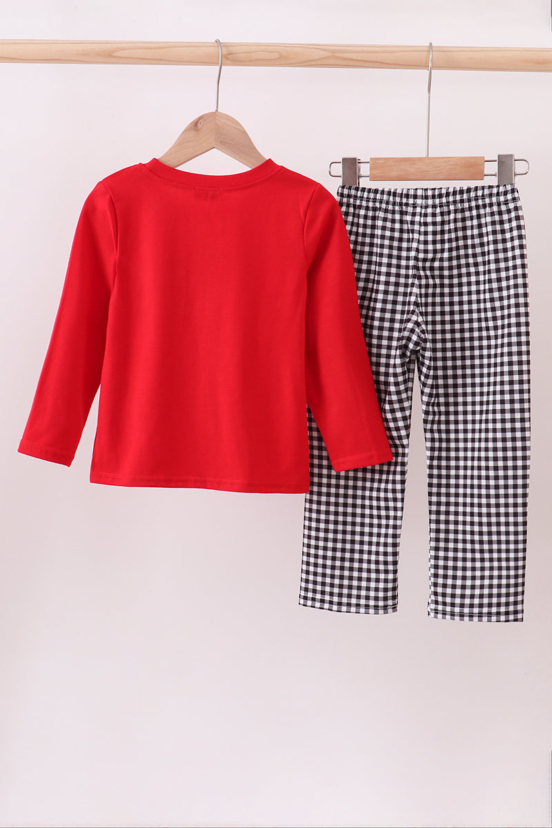 Georgia gingham pants set