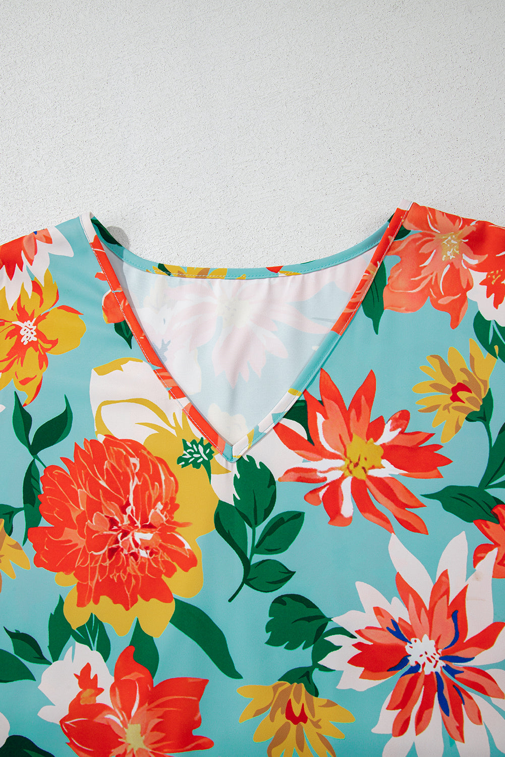 Beautiful Day Floral Curvy Blouse