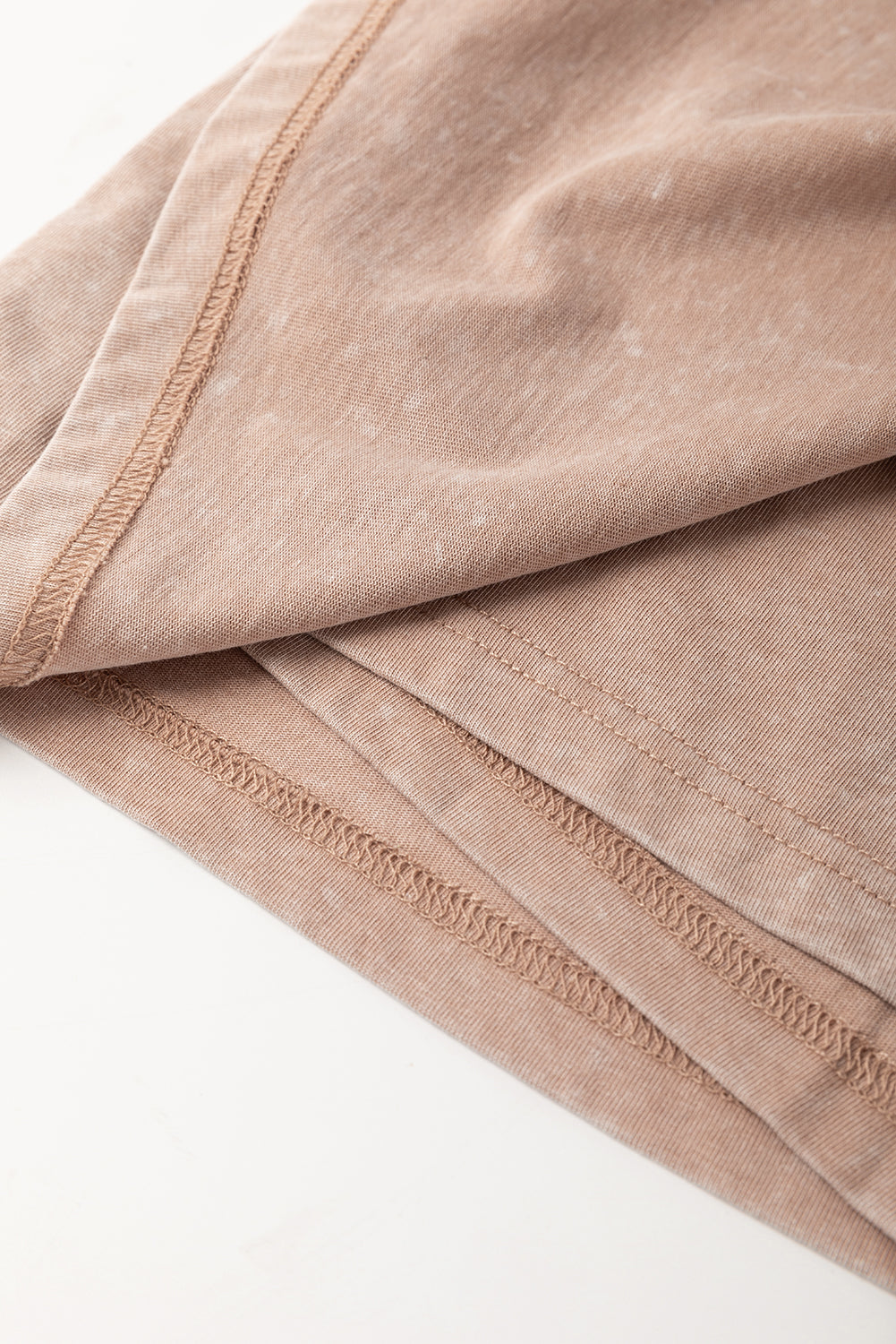Mineral Wash Cotton Tank Top and Skort Set
