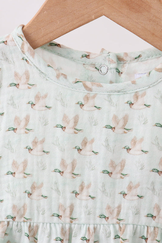 Premium duck print muslin bubble