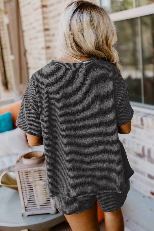 Low Country Sequin Crawfish Short Set