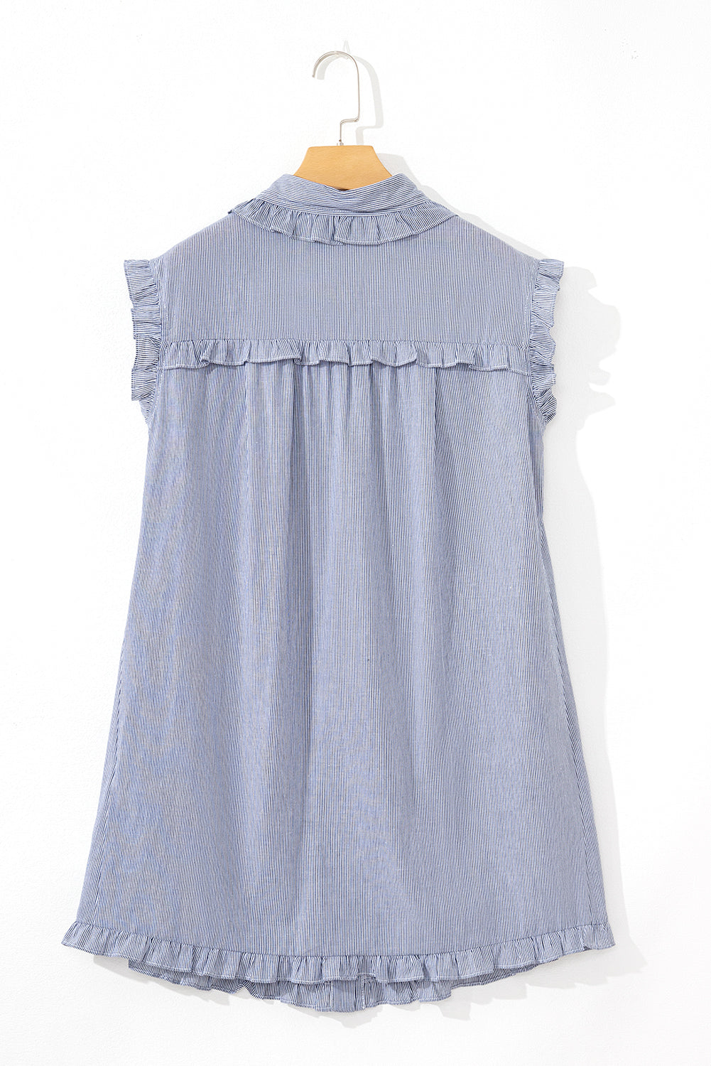 Stripe Sleeveless Mini Dress